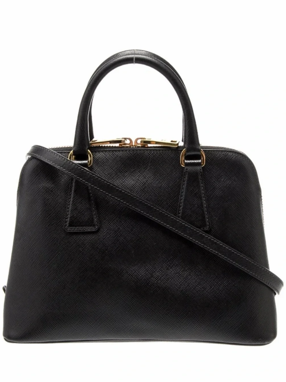 !!NEW!! Prada Black Saffiano Leather with Authenticity Card